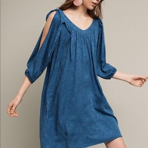 HOLDING HORSES • Leyton Open-Shoulder Swing Dress